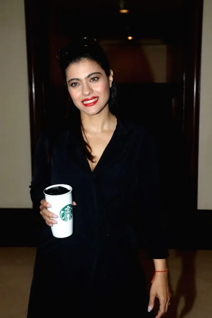 Kajol Devgan Photos In Black Gown